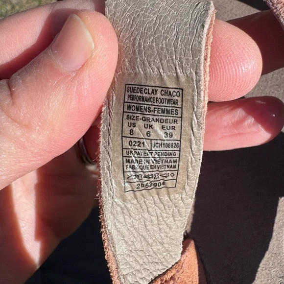 Chaco Wayfarer in Suede Clay - Picture 7 of 7